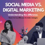 social media and digital marketing. Understand their unique roles, tools, and how they complement each other